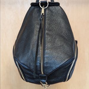 Rebecca Minkoff Julian Backpack Pebbled Black